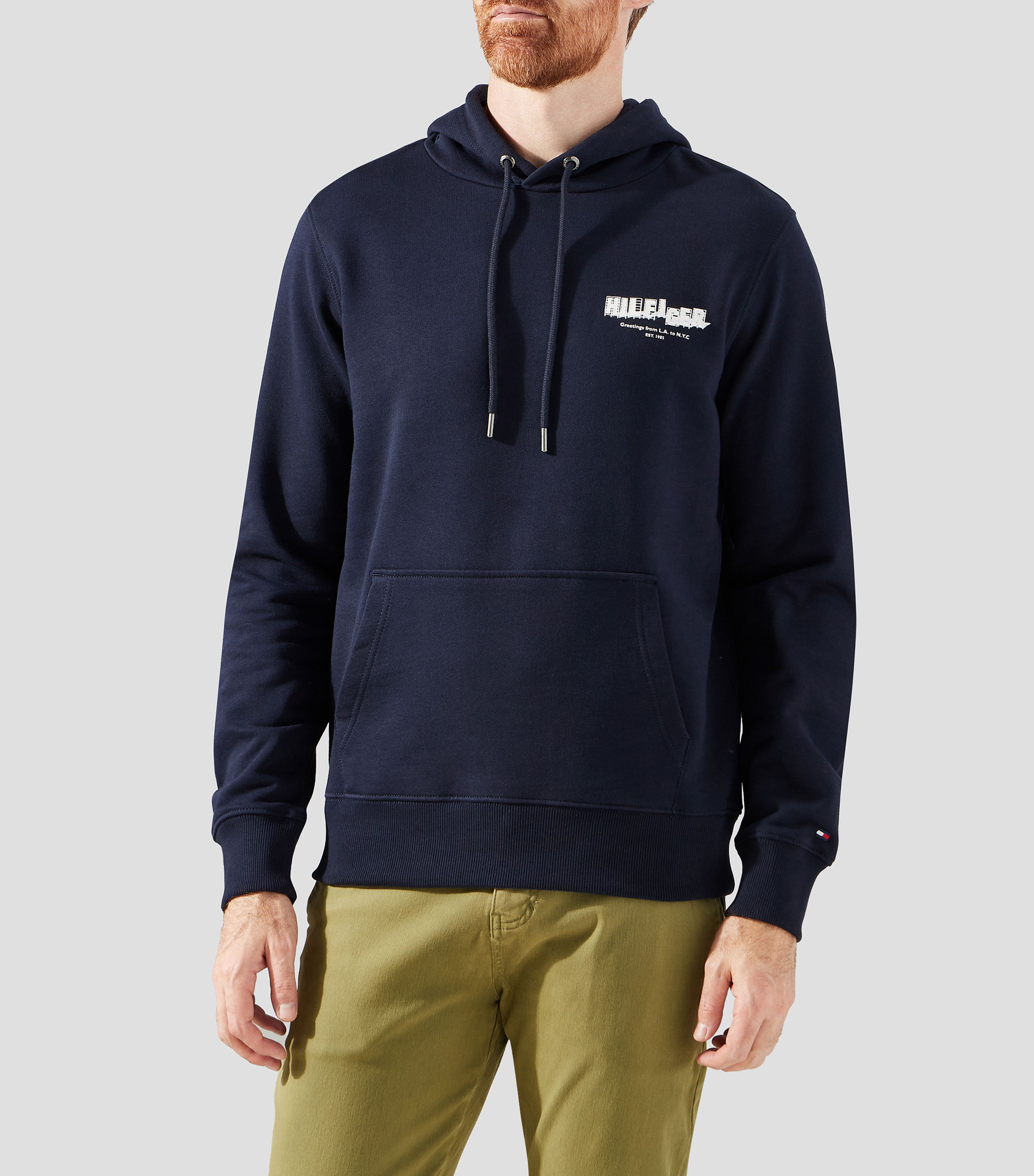 Sudadera canguro con capucha Hombre